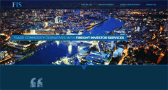 Desktop Screenshot of freightinvestorservices.com